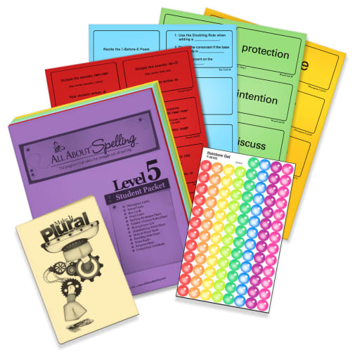 All About Spelling Level 5 Student Material Packet
