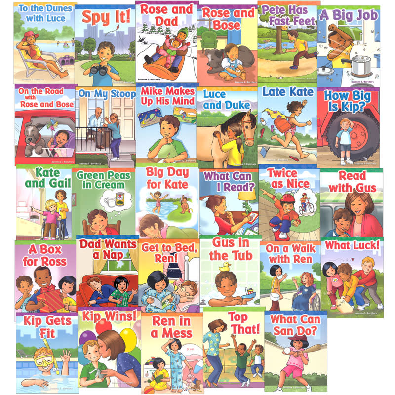 Levels 1-3 Short & Long Vowel Package (30 books)