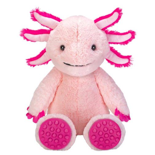 Poppykins Fidget Plush Axolotl 14" Plush