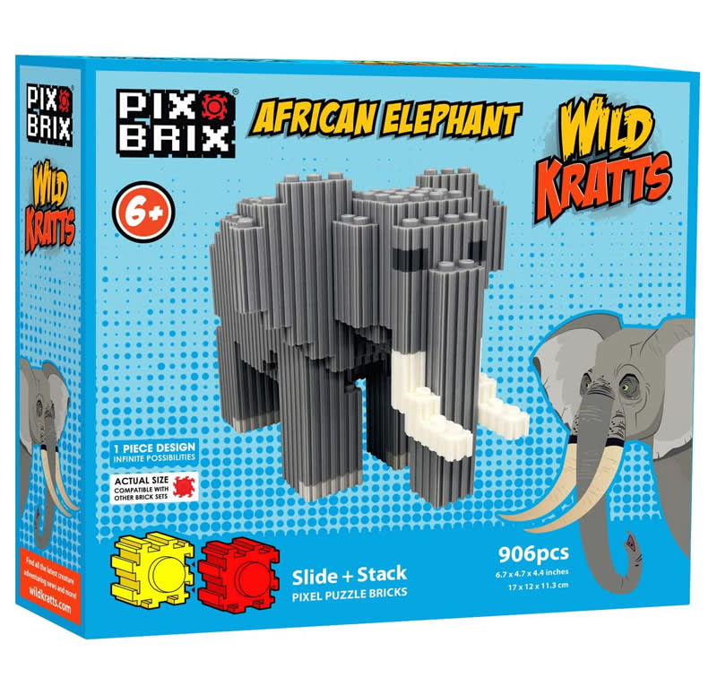 Pix Brix Wild Kratts Elephant