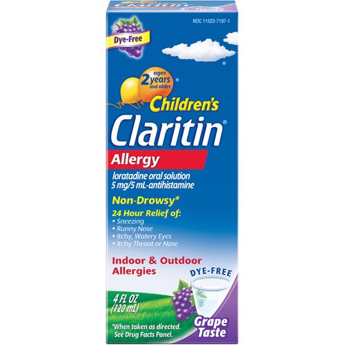 Children's Claritin Loratadine Children's Allergy Relief MK 718334