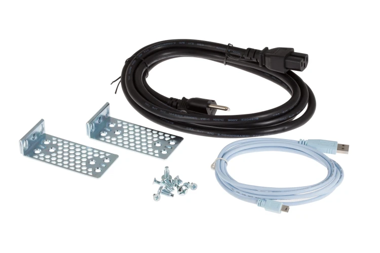 Cisco 3650 Accessory Kit (RACK-KIT-T1, Power Cord, Console Cable)