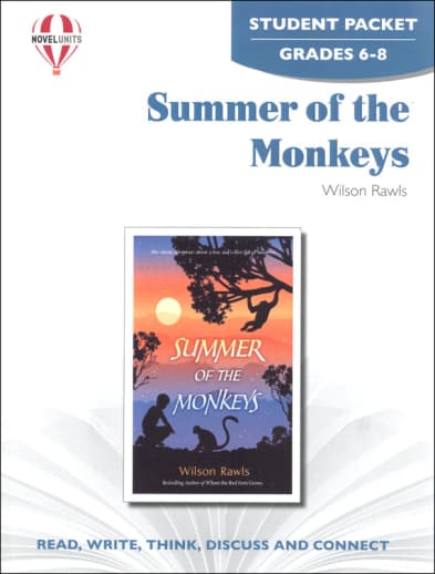 Summer of the Monkeys Novel Units Student Packet