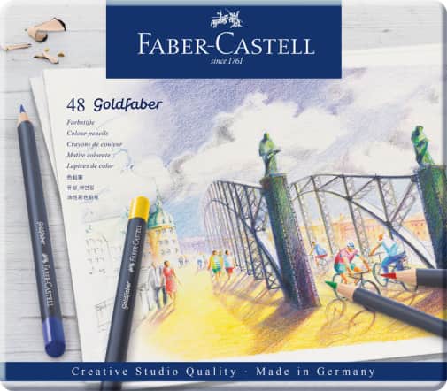 Faber-Castell Goldfaber Color Pencils (48 count)
