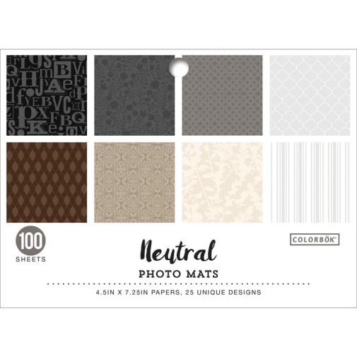 Photo Mats 4.5" x 7.25" - Neutral
