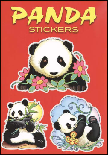 Panda Small Format Stickers