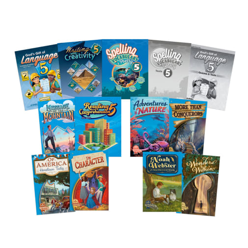 Abeka Language Arts 5 Child Kit (Revised)