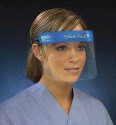 Face Shield Kit Splash Shield lite One Size Fits Most Half Length Anti-fog Disposable NonSterile MK 789094