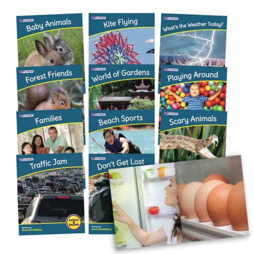 Decodable Readers: Letters & Sounds Phase 1 Set 2 Non-Fiction