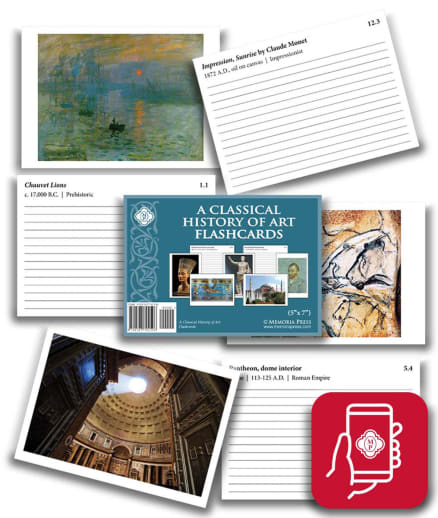 App Access: Classical History of Art Flashcards | Memoria Press