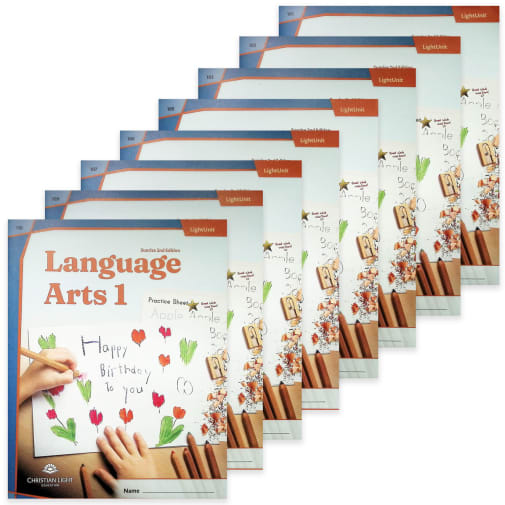 Christian Light Language Arts LightUnit 101-110 Set Sunrise 2nd Edition