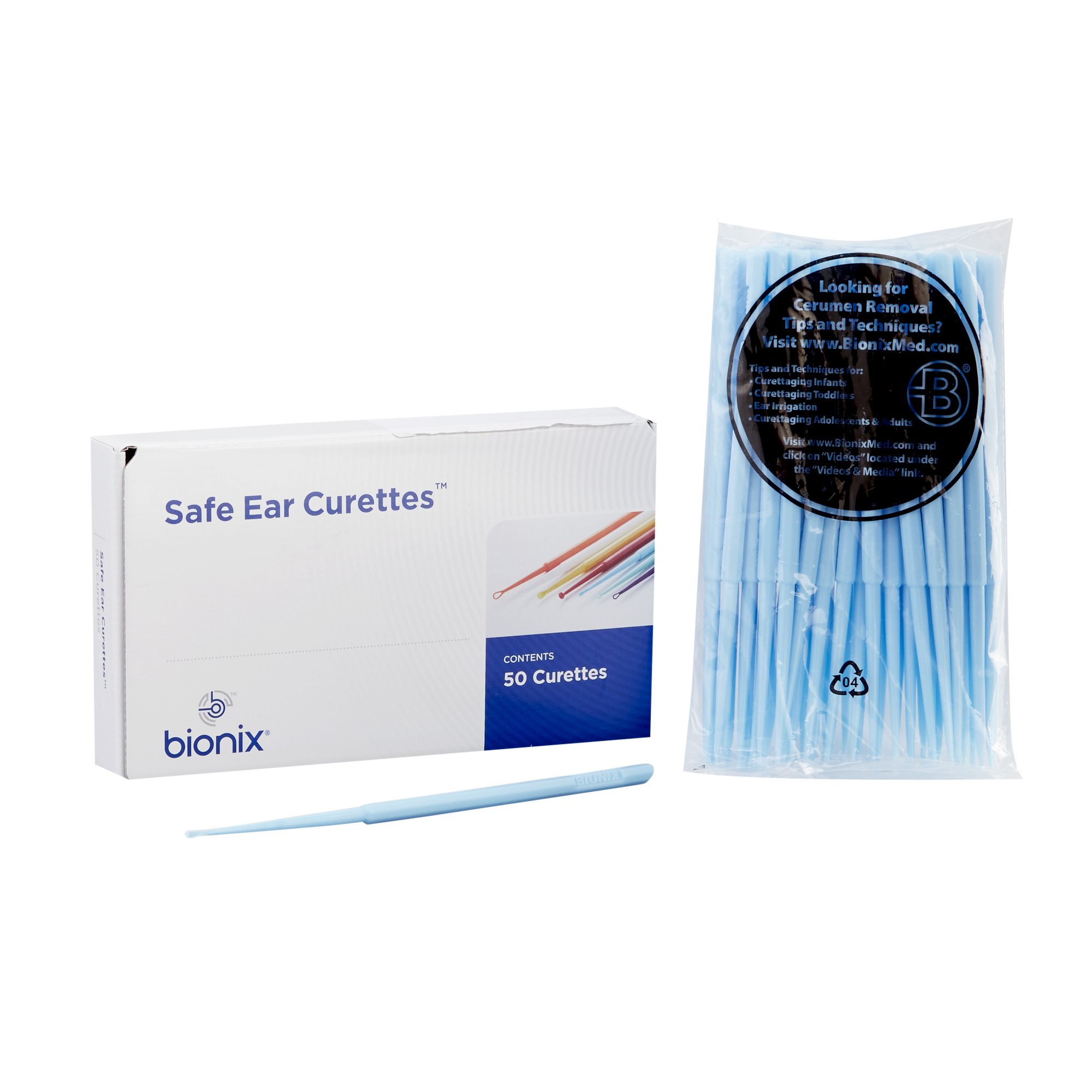 InfantScoop Ear Curette, 2mm, Blue MK 225270