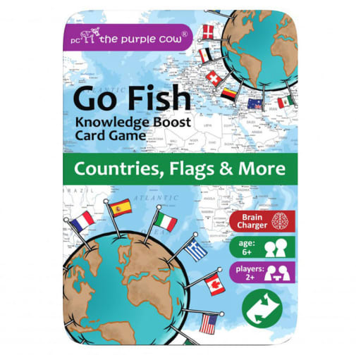 Countries, Flags & More - Go Fish Knowledge Boost Card Game