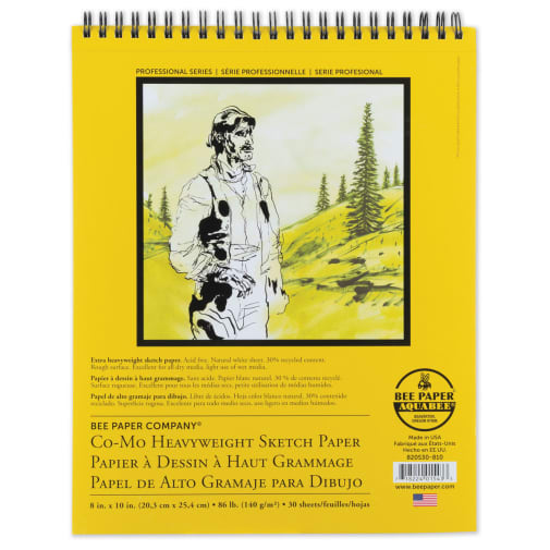 Bee Co-Mo Heavyweight Sketch & Draw Paper (8x10)