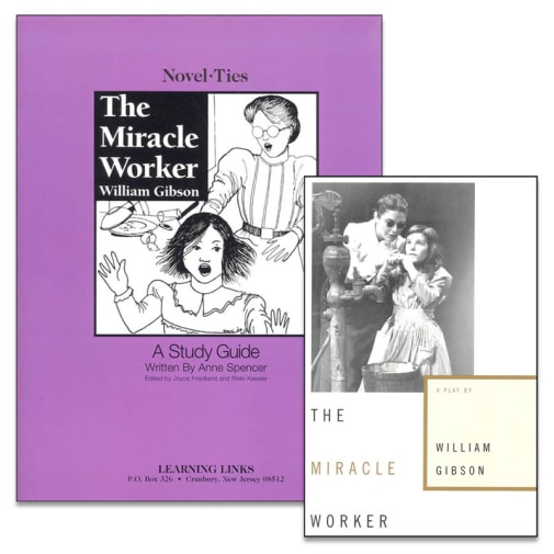 Miracle Worker Novel-Ties Study Guide & Book Set
