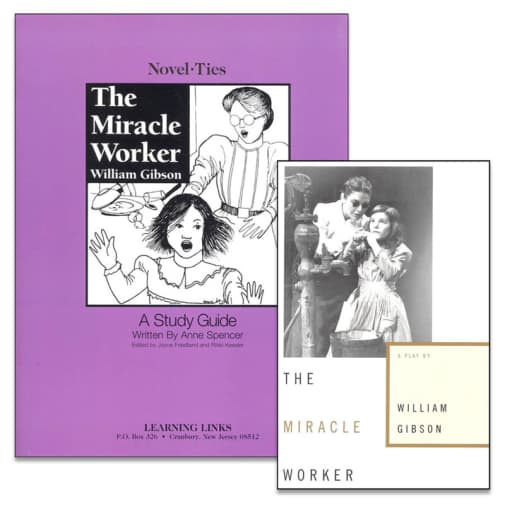 Miracle Worker Novel-Ties Study Guide & Book Set