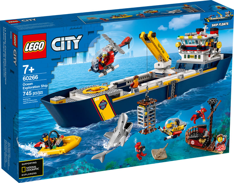 LEGO City Ocean Exploration Ship 60266