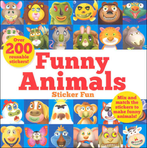 Funny Animals Sticker Fun