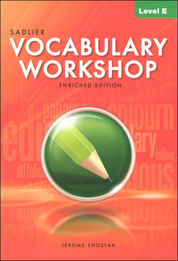 Vocabulary Workshop Enriched Student Edition Grade 10 (Level E)