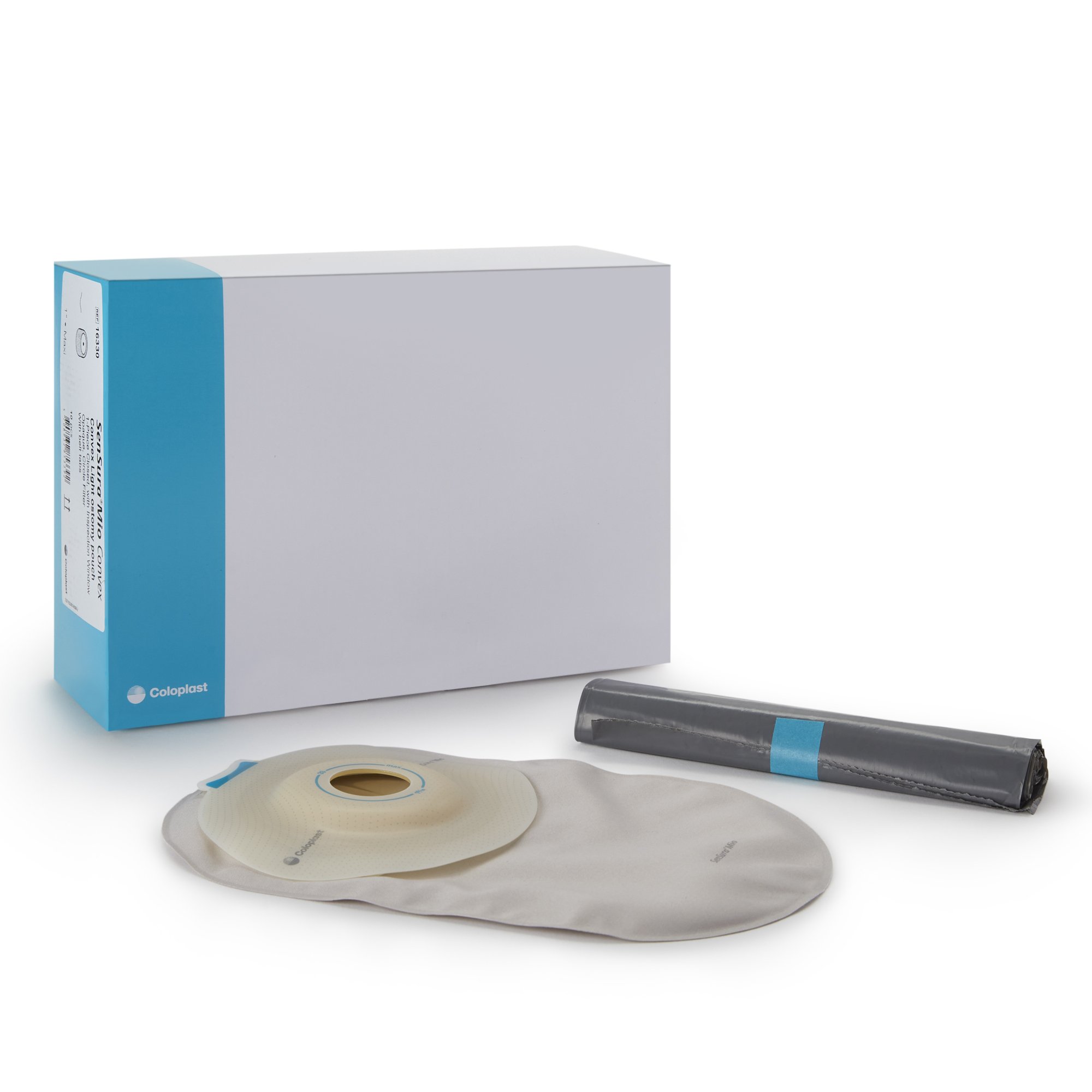 SenSura Mio Convex Light 1-Piece Closed End Opaque Ostomy Pouch, 25mm Stoma MK 1006152