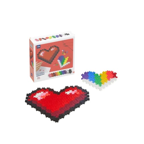 Plus-Plus Puzzle by Number - Hearts (250 piece)