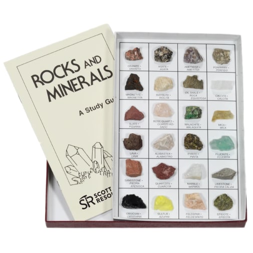 Rocks and Minerals of U.S. Reference Collection (24 pcs.)