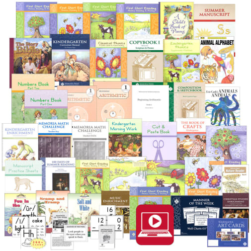 Memoria Press Curriculum Kindergarten Package