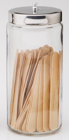 Sundry Jar Glass Clear 4 X 8.5 Inch MK 649876