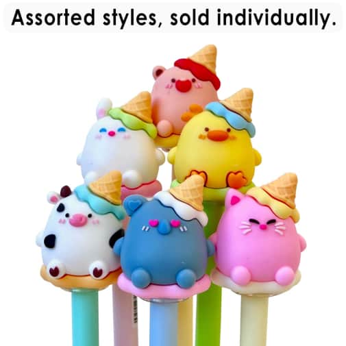 Animal Ice Cream Party Gel Pen (assorted style)
