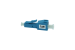 LC/UPC Singlemode Fiber Optic Attenuator – 7dB, Plastic, Blue