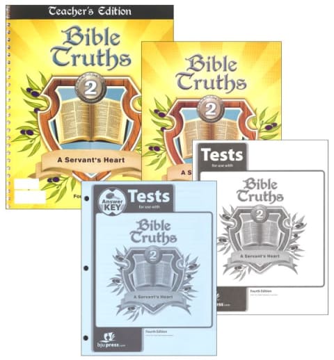 BJU Press Bible Truths 2 Home School Kit 4th Edition