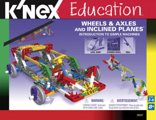 K'Nex Introduction to Simple Machines: Wheels, Axles and Inclined Planes