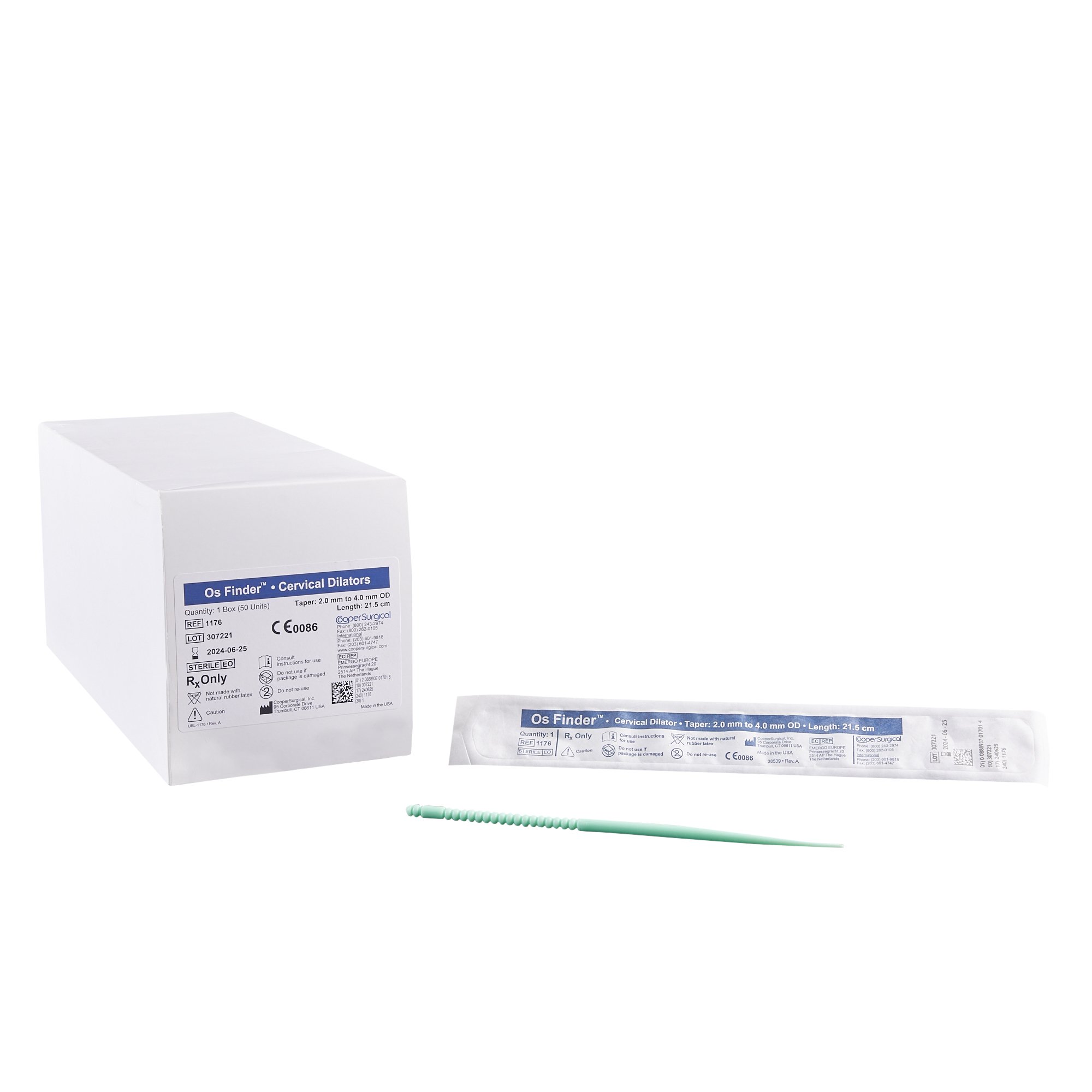 Os Finder Cervical Dilator, 21.5-centimeter Length MK 363224