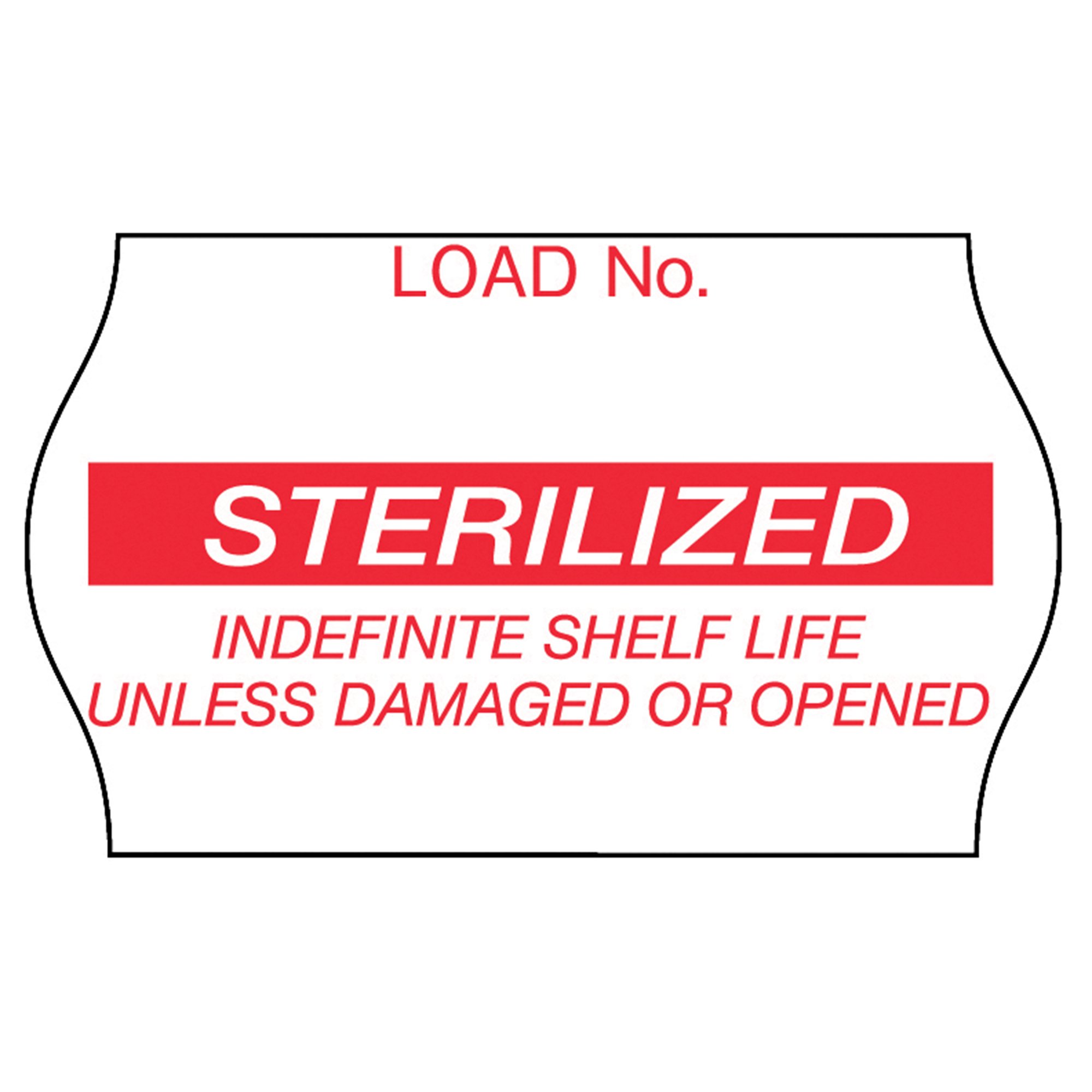 3M Comply Sterilization Load Label, 5/8 x 1-1/8 Inch MK 232435