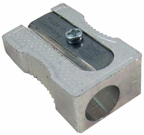 Pencil Sharpener - Metal, Single Hole