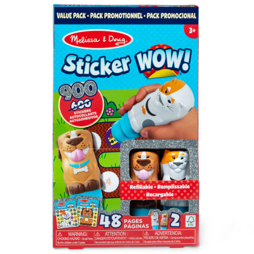 Melissa & Doug Sticker WOW! Deluxe Set - Pets