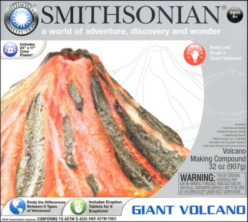 Smithsonian Giant Volcano Kit