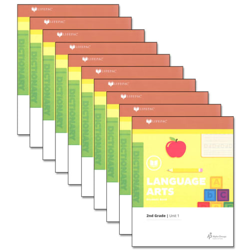 Language Arts 2 Lifepacs Only