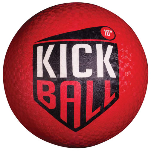 Franklin Sports Rubber Kickball 10" - Red
