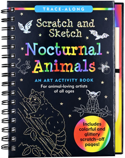 Scratch and Sketch Extreme! Nocturnal Animals (Trace Along)