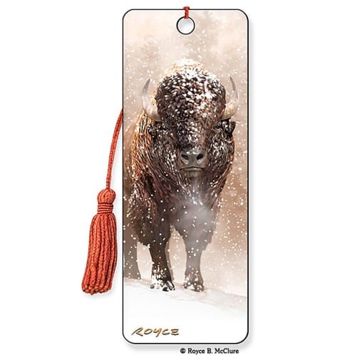 Bison 3D Bookmark