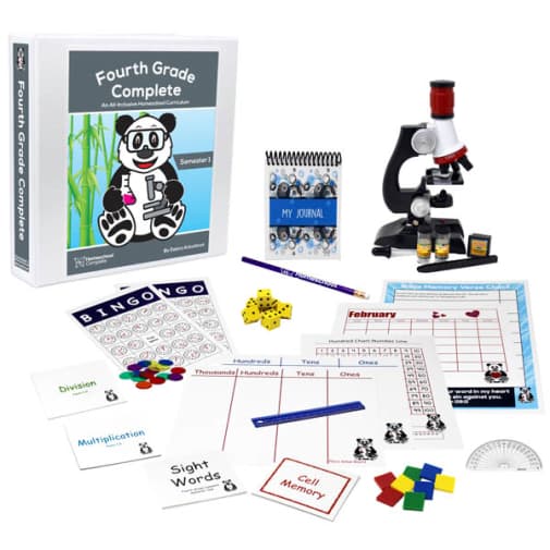 Fourth Grade Complete: Semester 1 Bundle