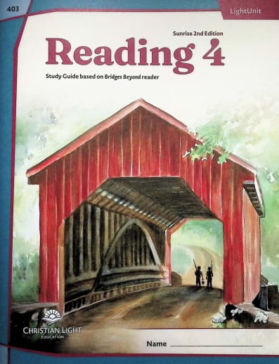 Christian Light Education Bridges Beyond Reading 403 LightUnit Sunrise 2ED