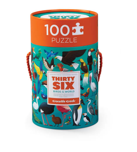 Birds of the World Thirty-Six Animals Puzzles (100 pieces)