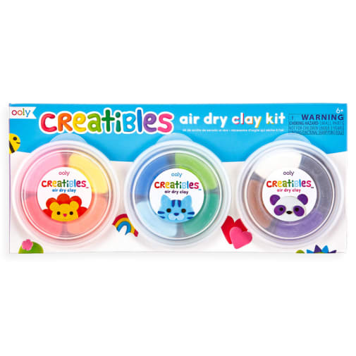 Creatibles Original Air Dry Clay Kit (set of 12)