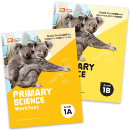 Primary Science Worktext with Digital Access Grade 1 Set