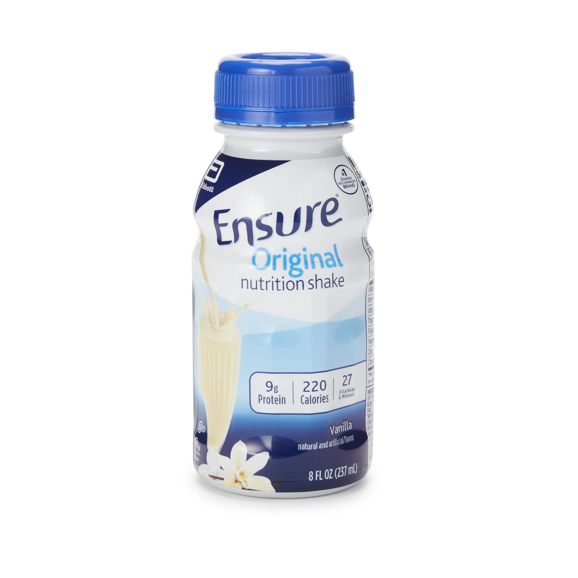 Ensure Original Nutrition Shake, Vanilla, 8-ounce bottle MK 871546