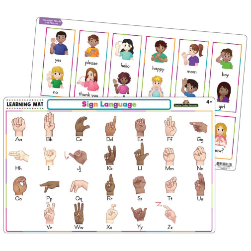 Learning Mats - Sign Language