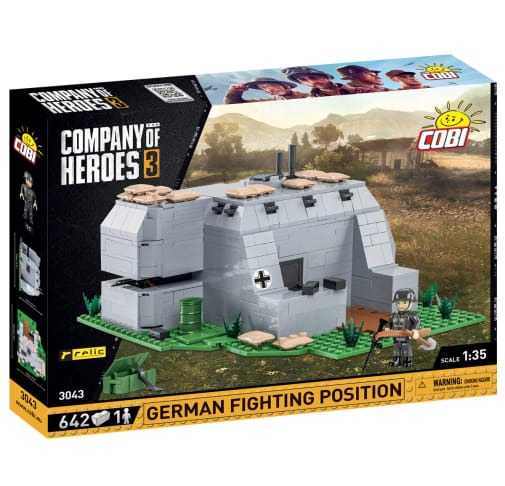 COBI German Fighting Position - 642 pieces (Company of Heroes 3)
