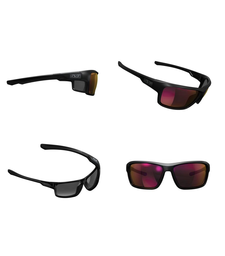 Type-A | Black Frame | Red Fire Mirror Lens, Red/Black, large image number 3